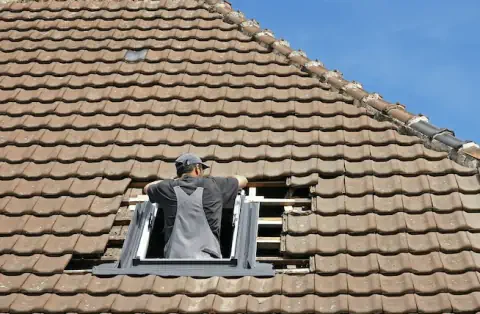 Pose de velux - La Planche
